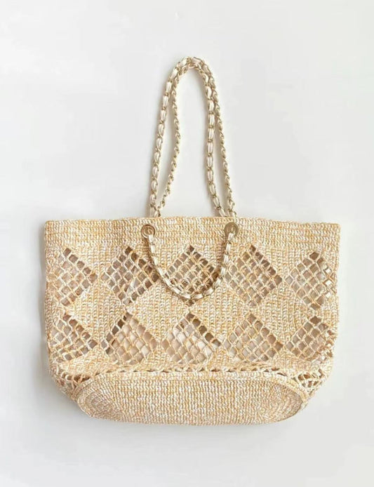 119$ Woven Crossbody Strap Lined
